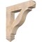 Ekena Millwork Funston Arts & Crafts Smooth Bracket, Douglas Fir, 5 1/2"W x 32"D x 32"H BKT06X32X32FST03SDF - alternate 1